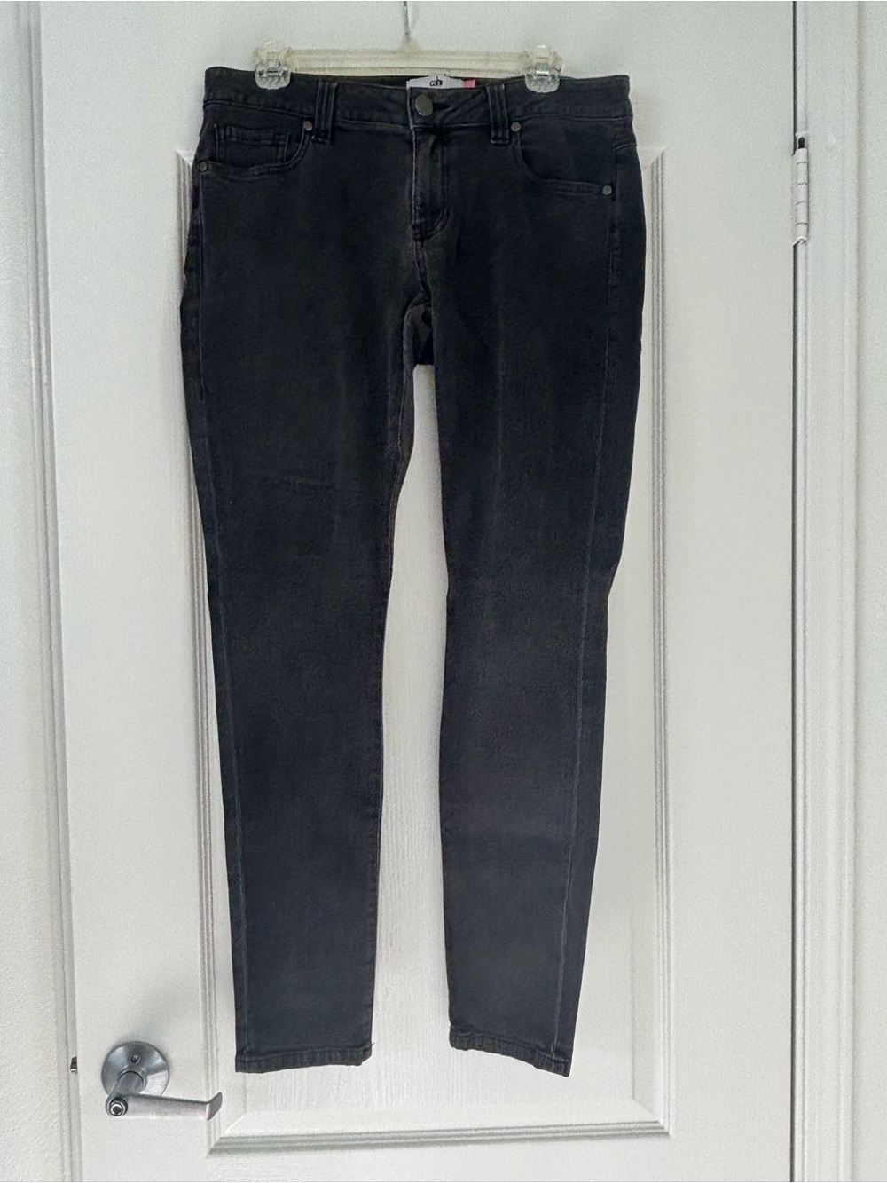 CAbi Black Skinny Jeans — Classic Five-Pocket Style
